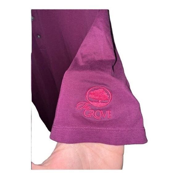 Greyson Golf Purple Golf Brrr Performance Polo Shirt XL - Picture 4 of 11